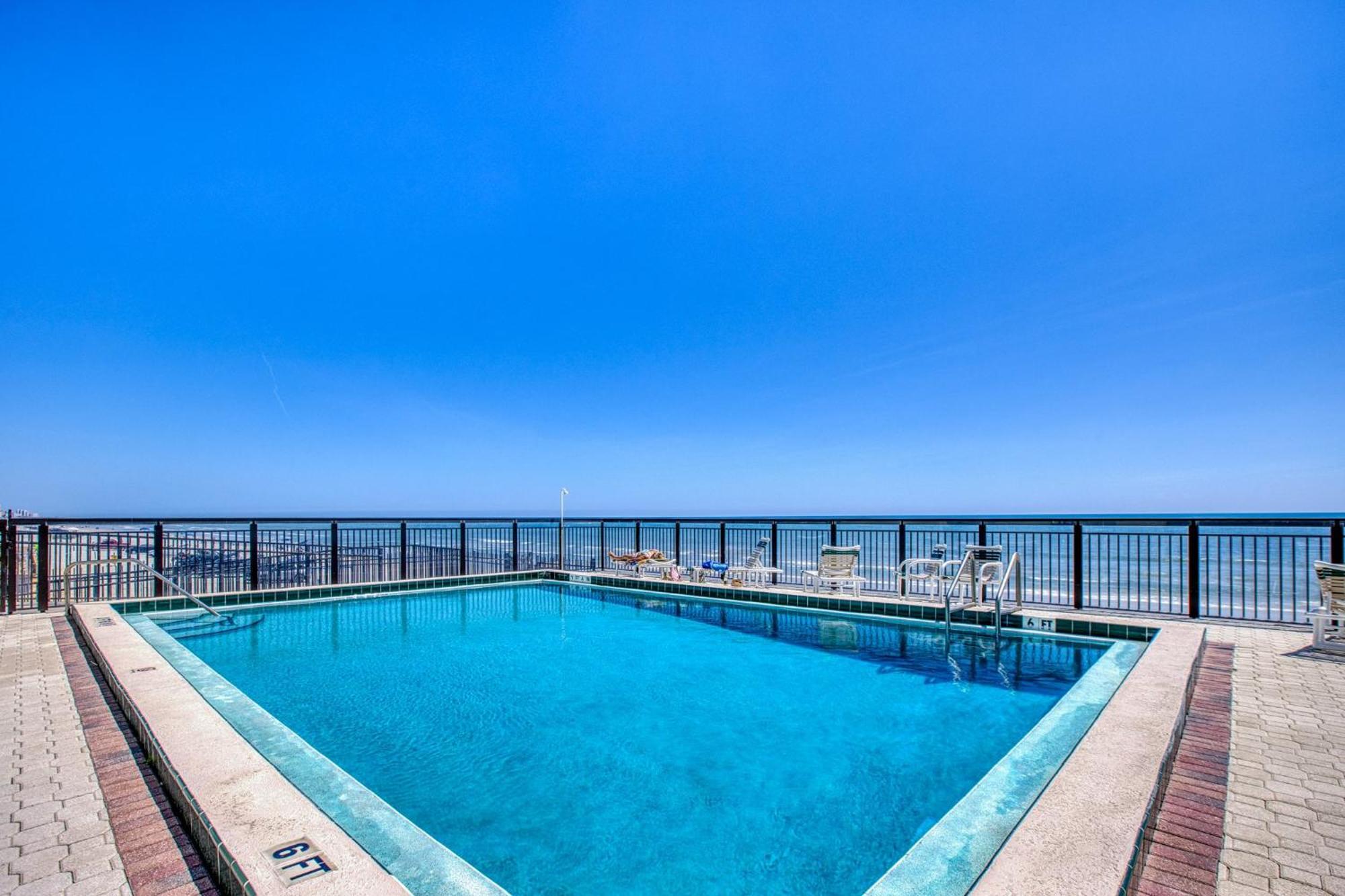 Ocean View With A Beachfront Pool At Ocean Trillium Condo ~ 702 نيو سميرنا بيتش المظهر الخارجي الصورة